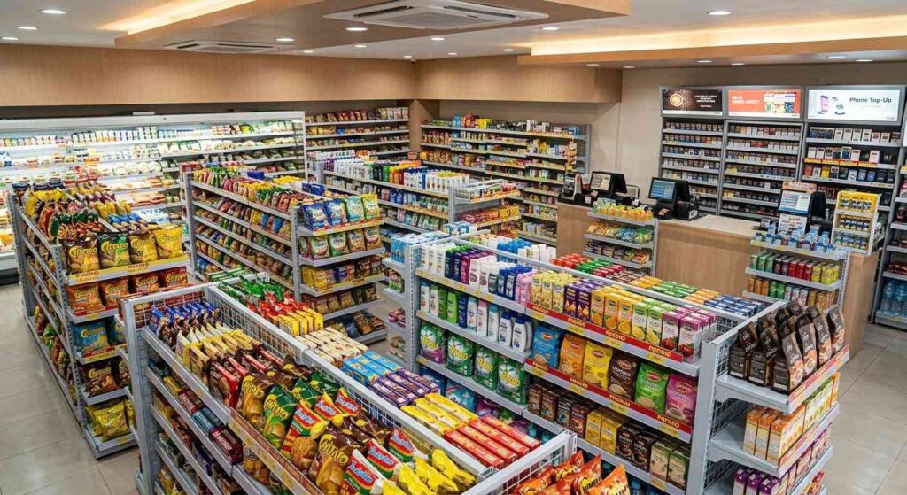Cara menghitung jumlah kebutuhan rak minimarket
