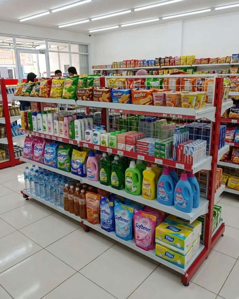 Cara menghitung jumlah kebutuhan rak minimarket agar ruang efisien