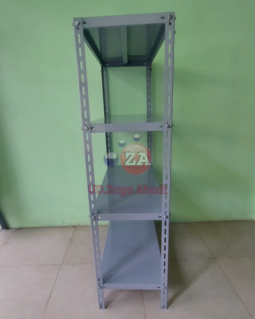Kapasitas beban rak besi siku per susun